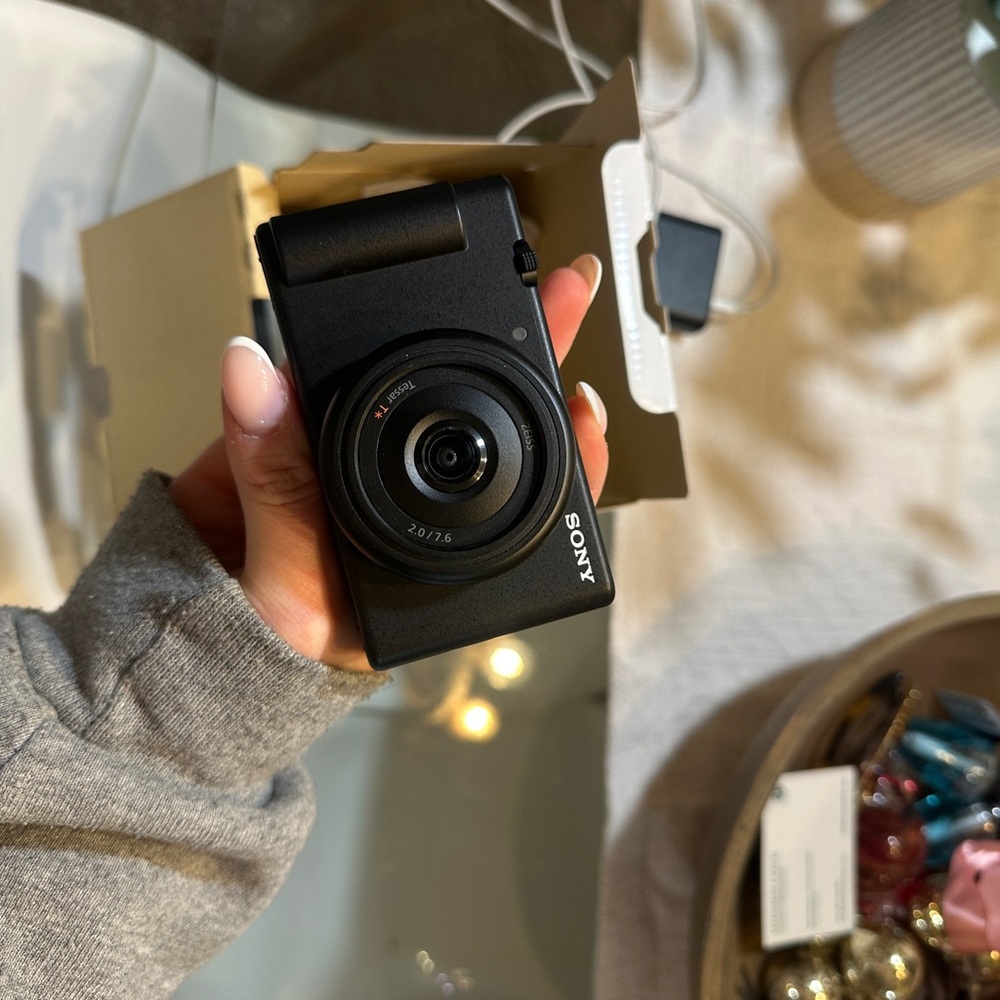 Sony Black Film Photography Camera Compact and Portable